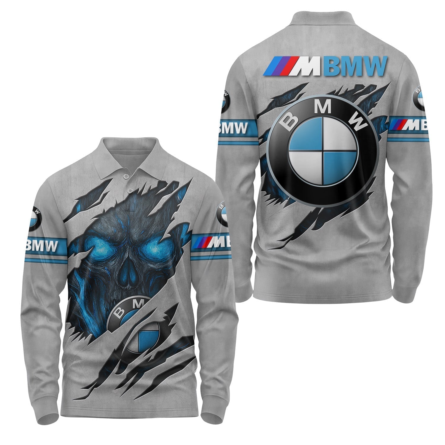 BMW Long Sleeve Polo USPL586