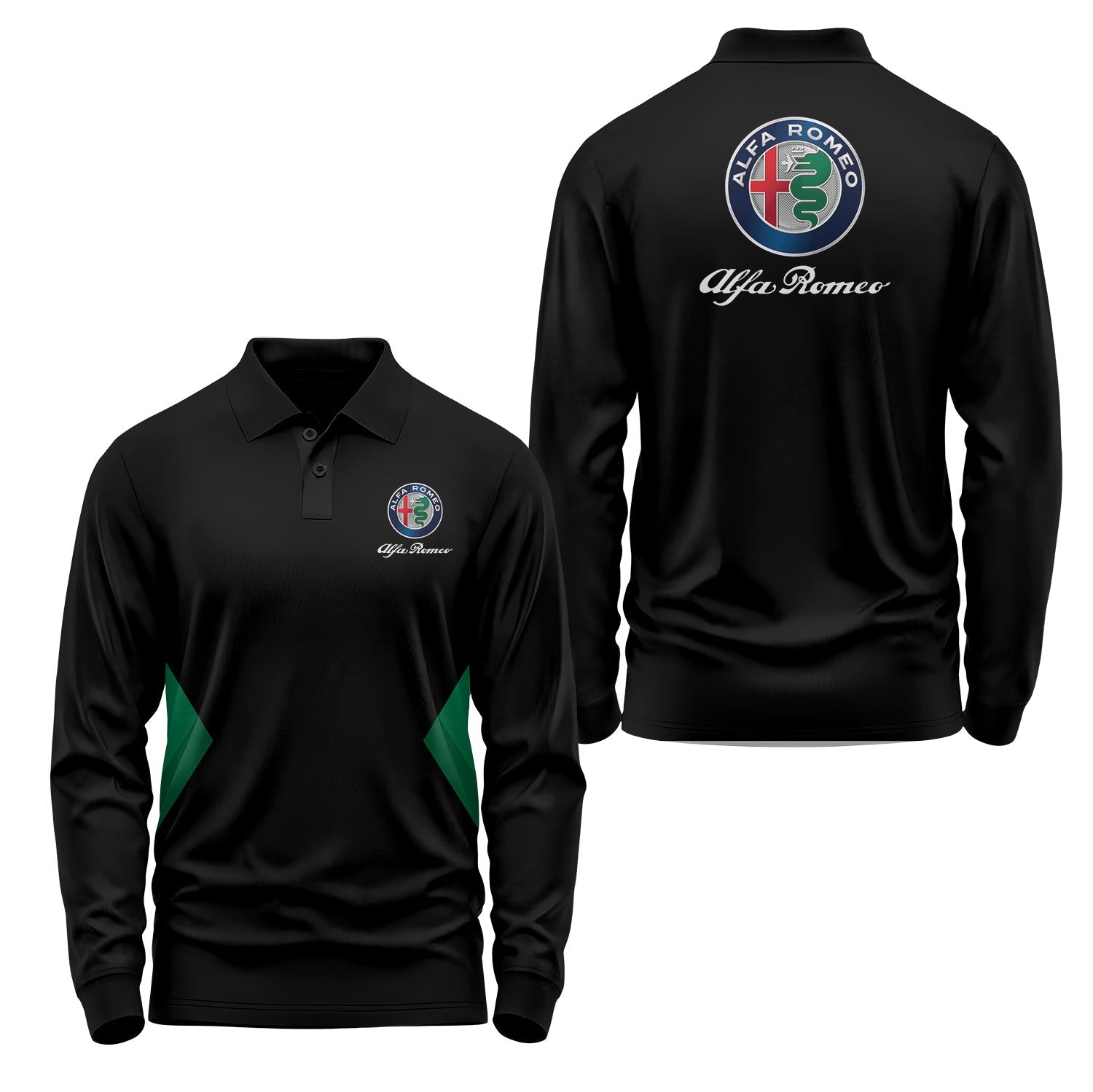 Alfa Romeo Long Sleeve Polo USPL661