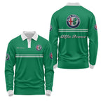 Alfa Romeo Long Sleeve Polo USPL609