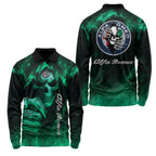 Alfa Romeo Long Sleeve Polo USPL618