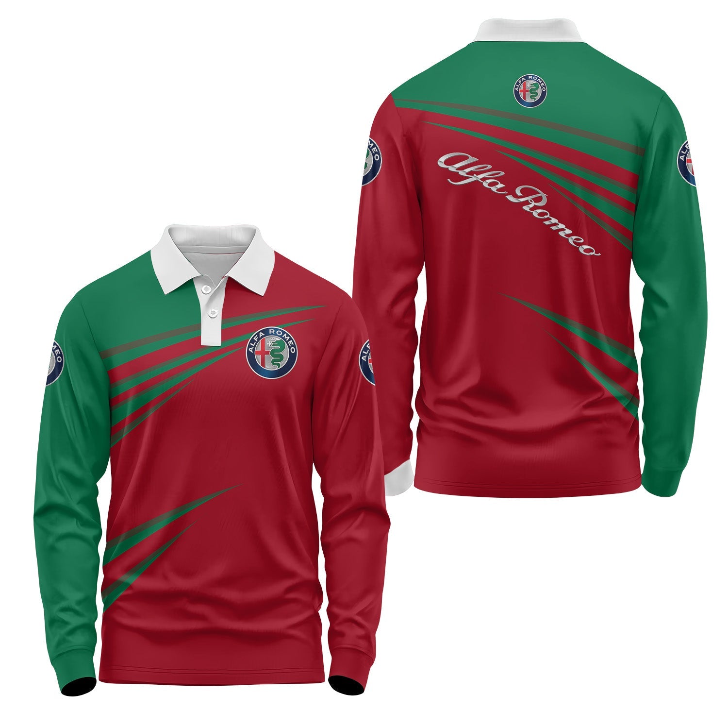 Alfa Romeo Long Sleeve Polo USPL623