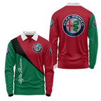 Alfa Romeo Long Sleeve Polo USPL622