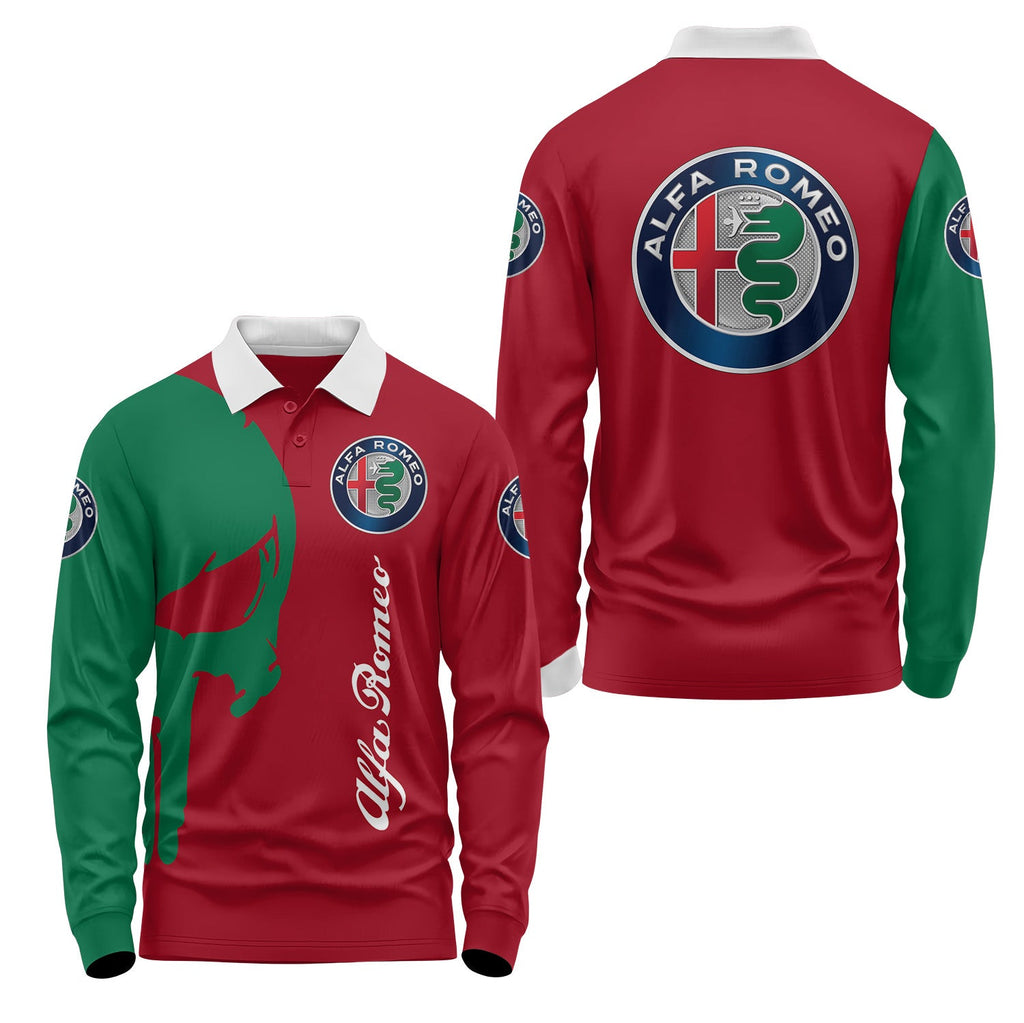 Alfa Romeo Long Sleeve Polo USPL621