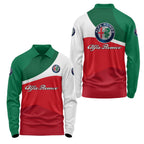 Alfa Romeo Long Sleeve Polo USPL619