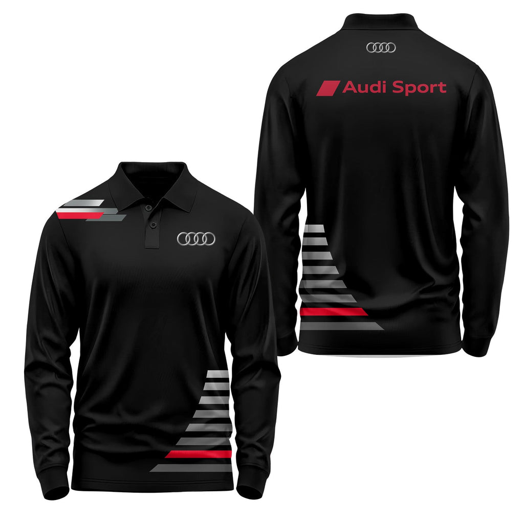 Audi Long Sleeve Polo USPL731