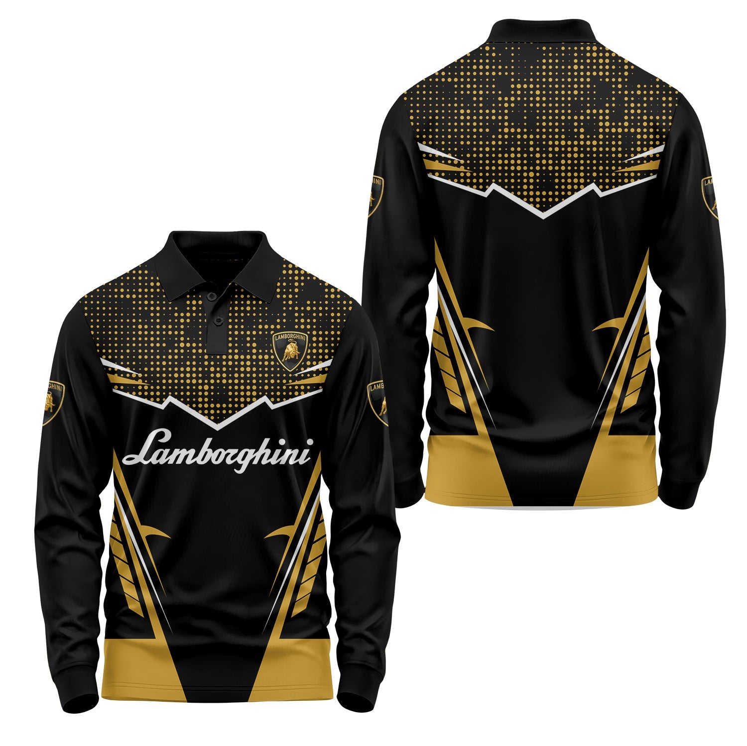 Lamborghini Long Sleeve Polo USPL730