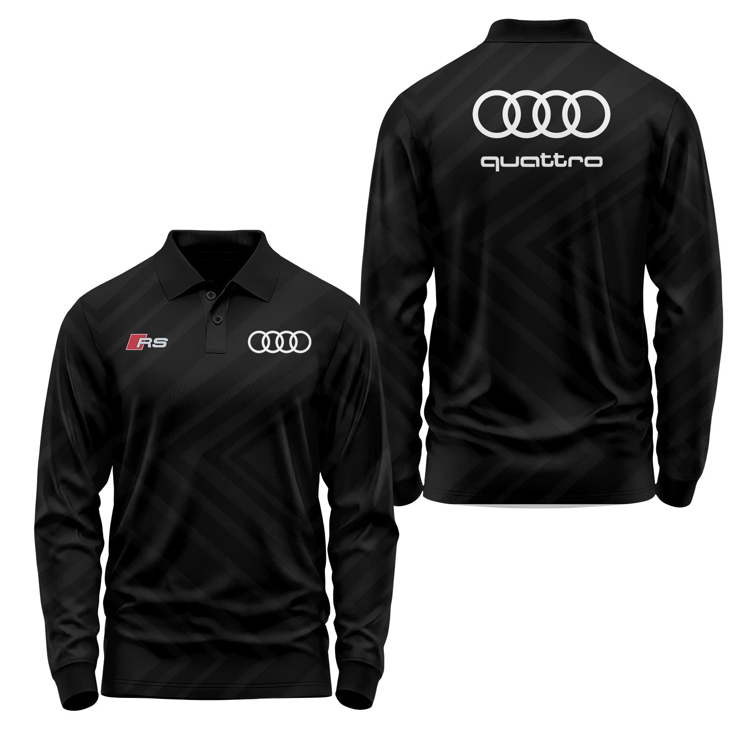 Audi Long Sleeve Polo USPL752