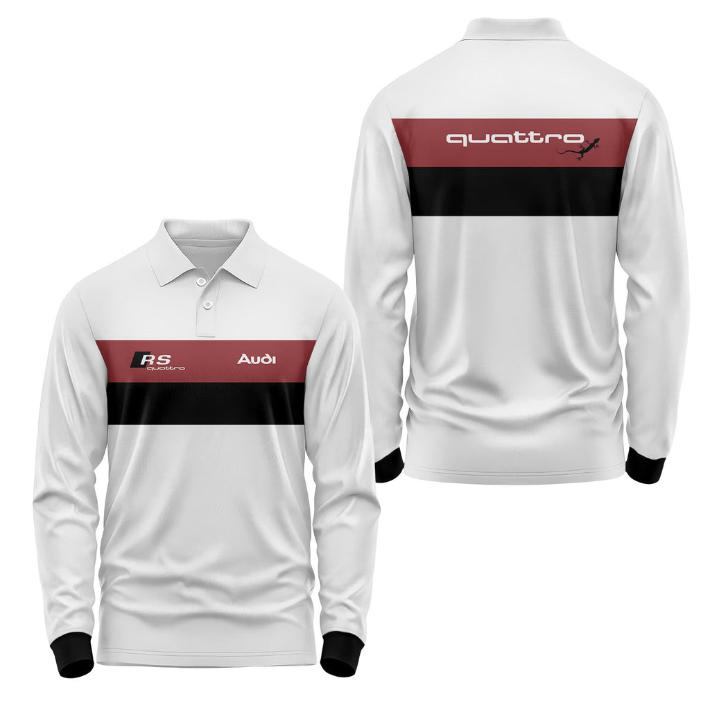 Audi Long Sleeve Polo USPL766