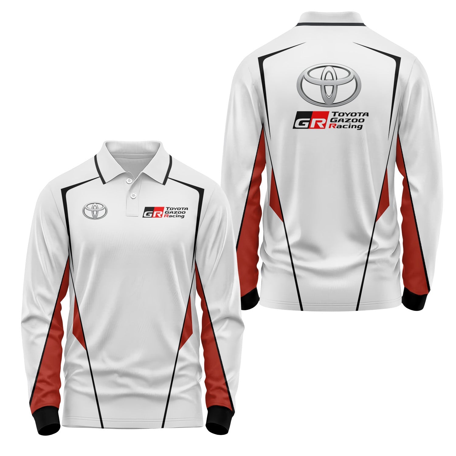 Toyota Long Sleeve Polo USPL812