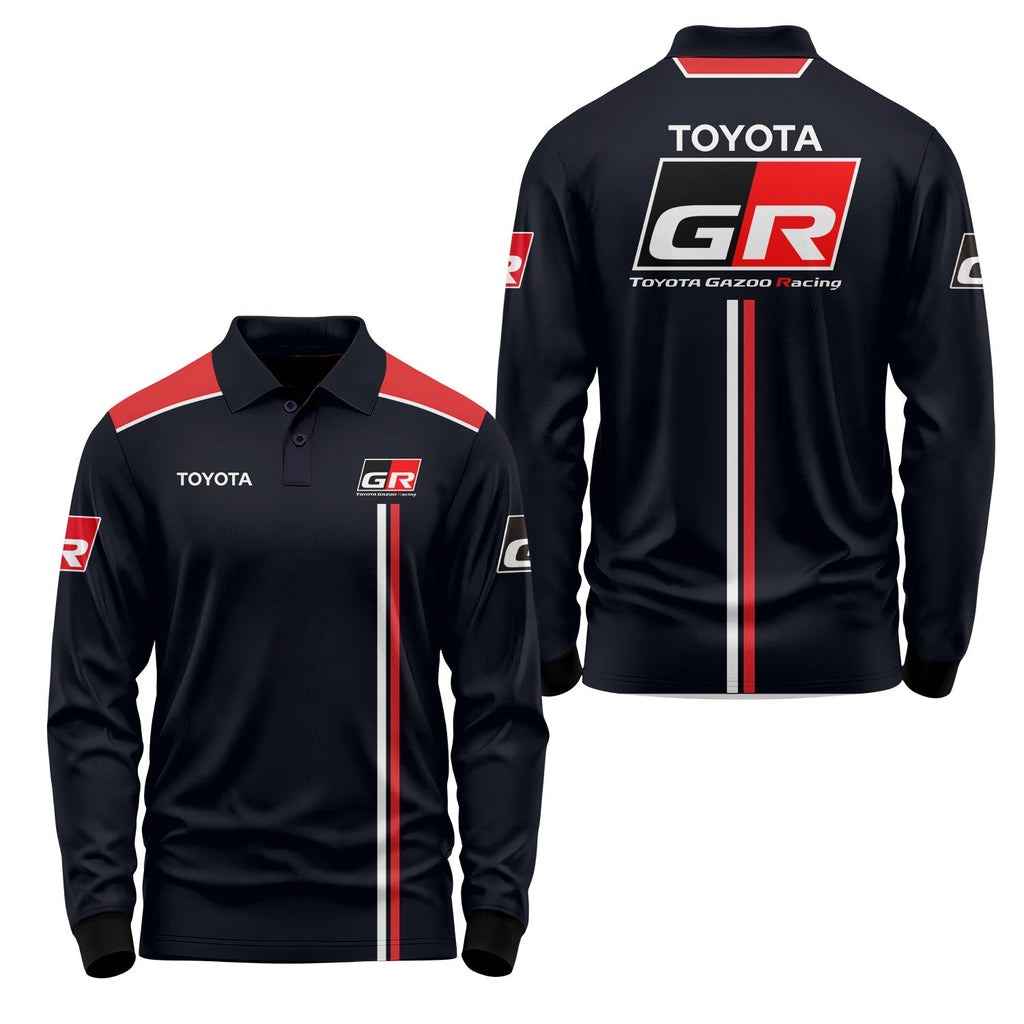 Toyota Long Sleeve Polo USPL811