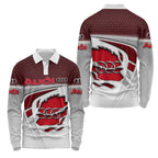 Audi Long Sleeve Polo USPL788