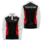 Toyota Long Sleeve Polo USPL820
