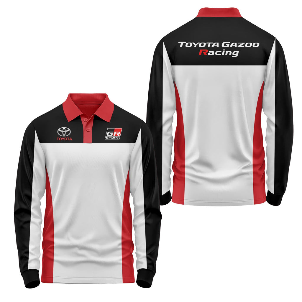 Toyota Long Sleeve Polo USPL814