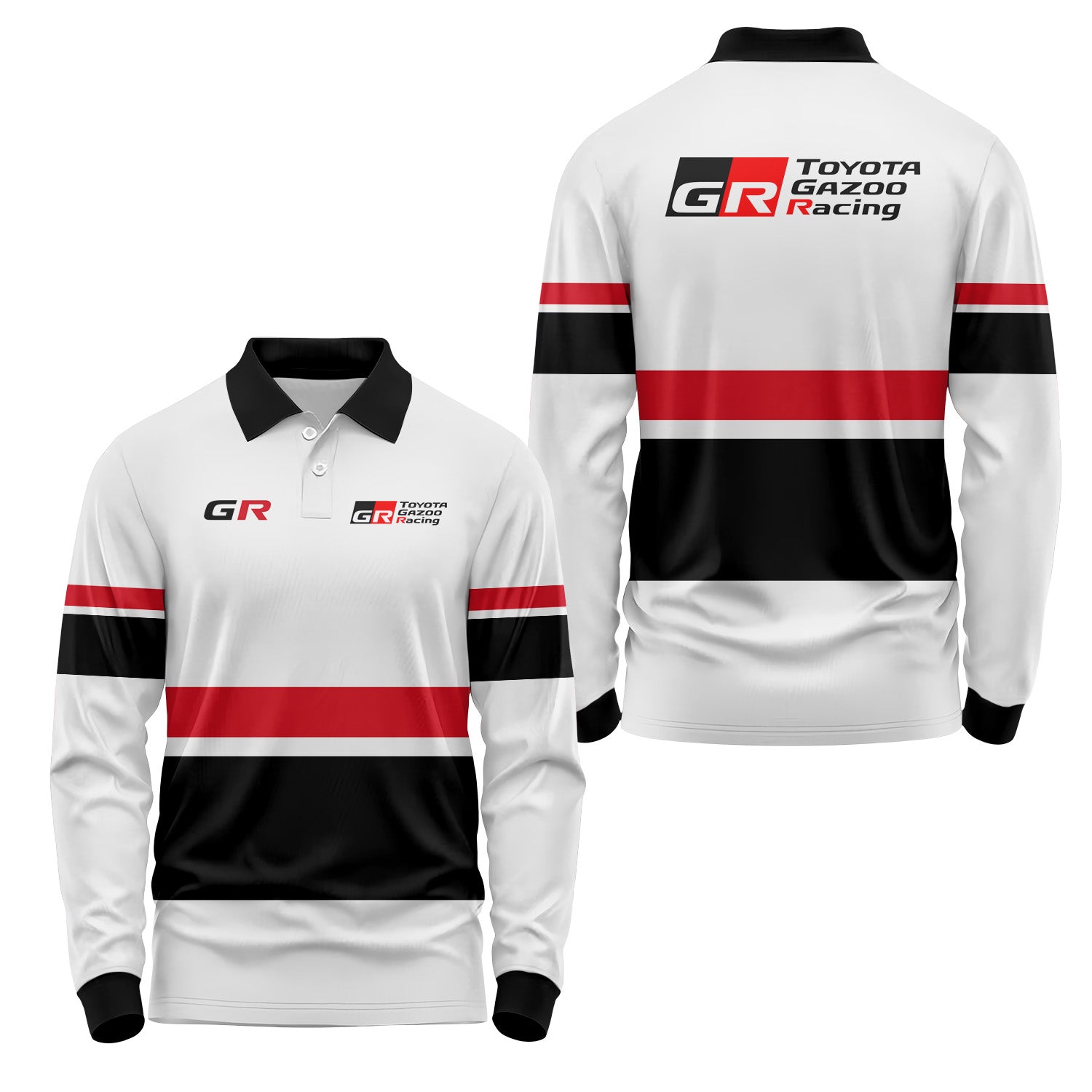 Toyota Long Sleeve Polo USPL815