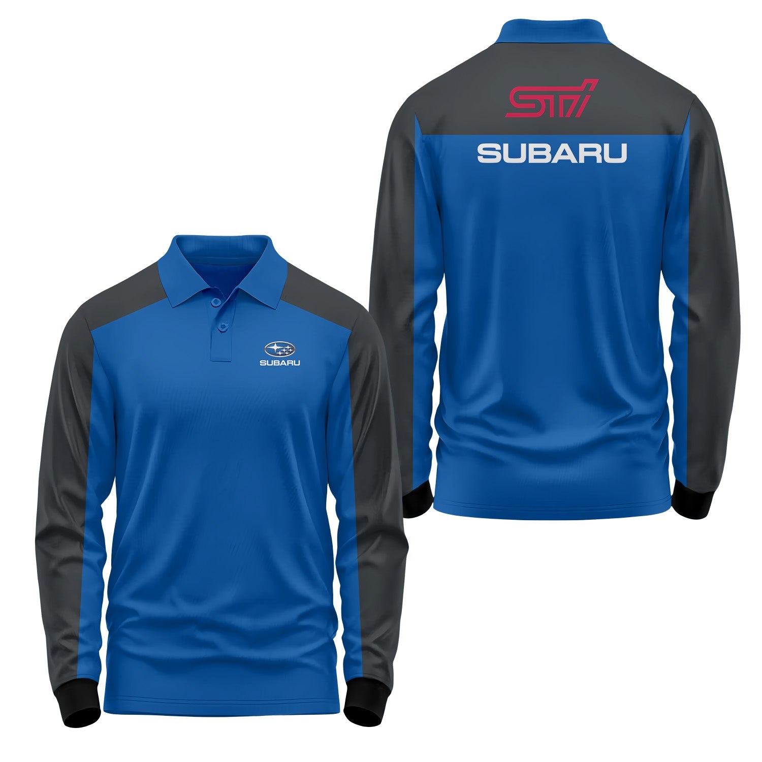 Subaru Long Sleeve Polo USPL935