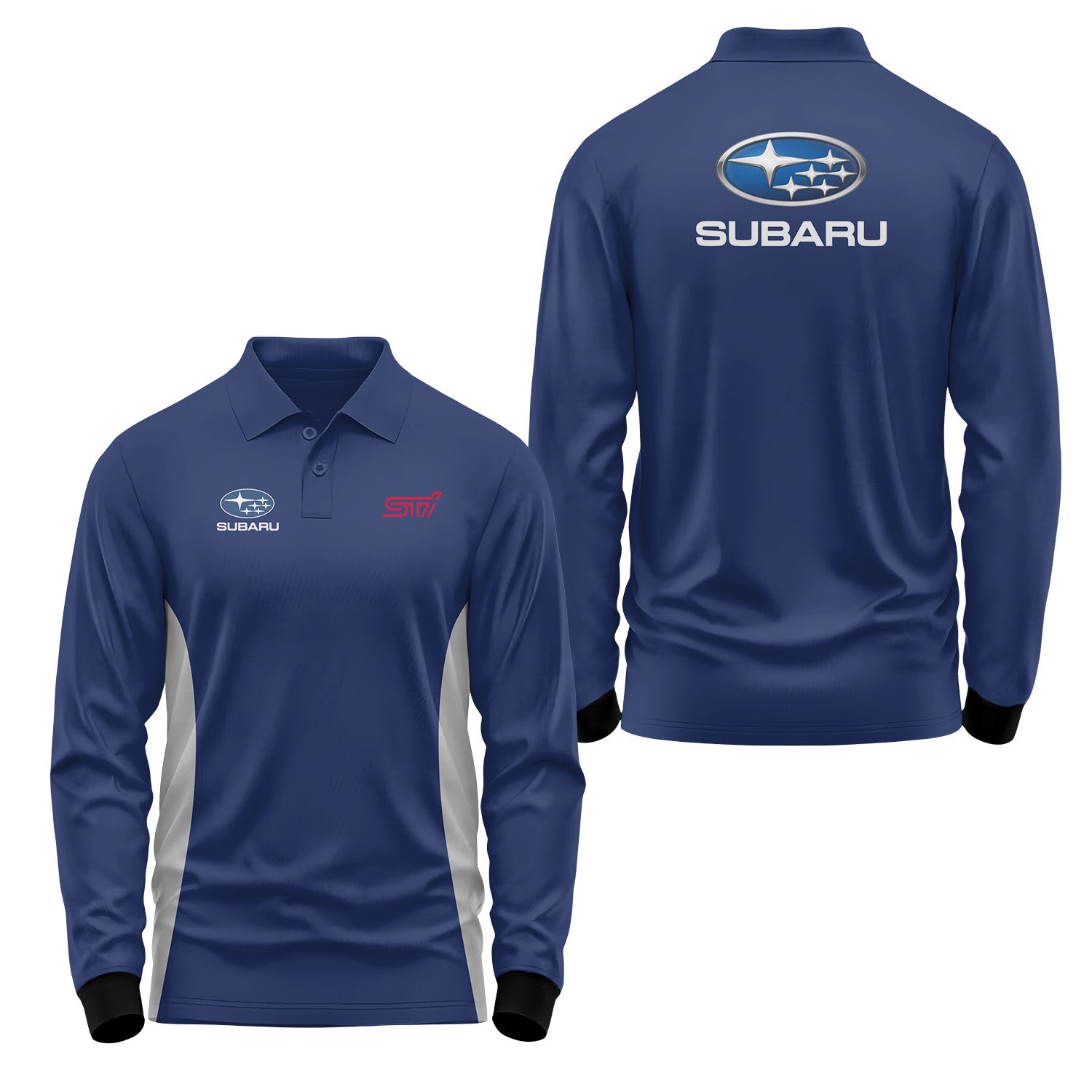 Subaru Long Sleeve Polo USPL937