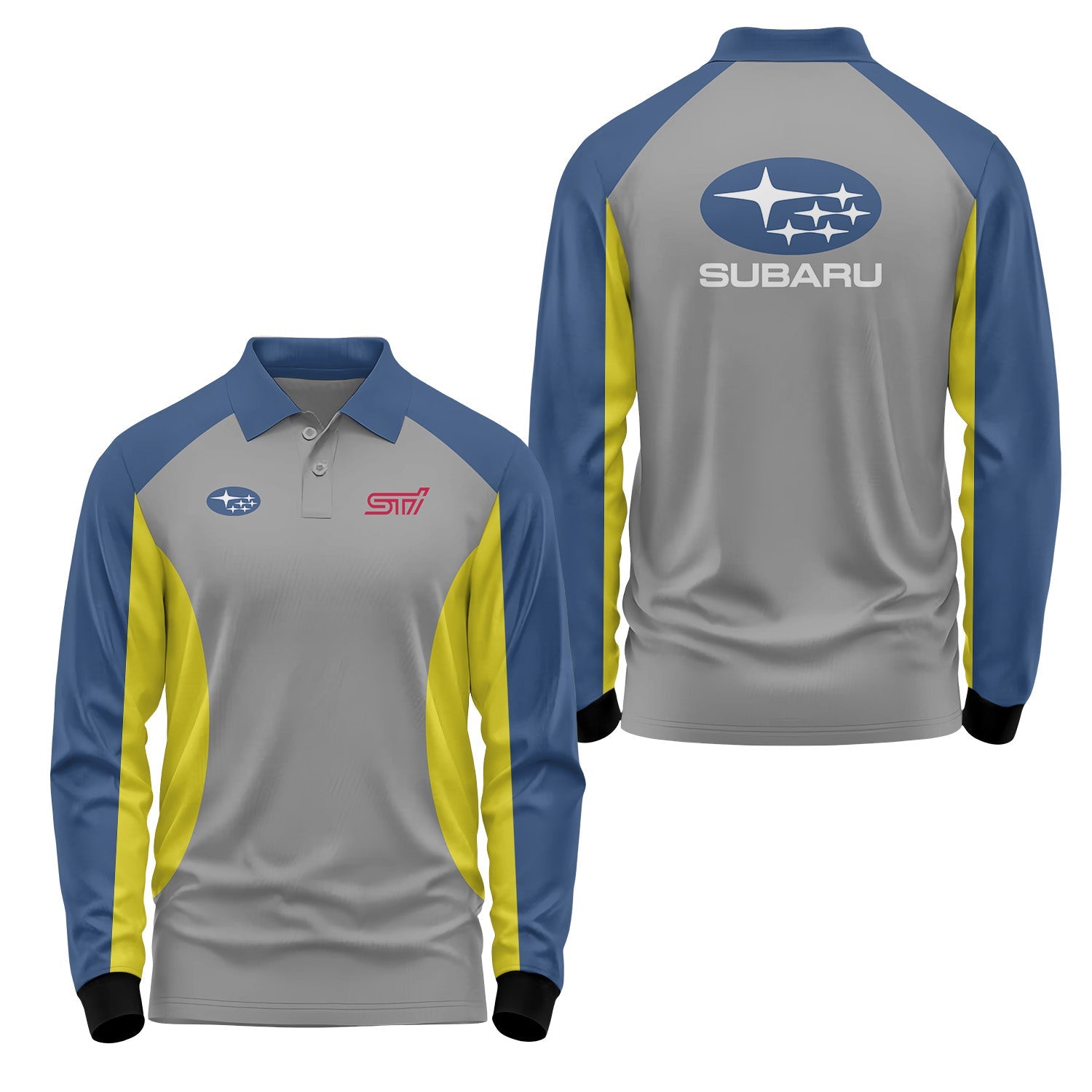 Subaru Long Sleeve Polo USPL936