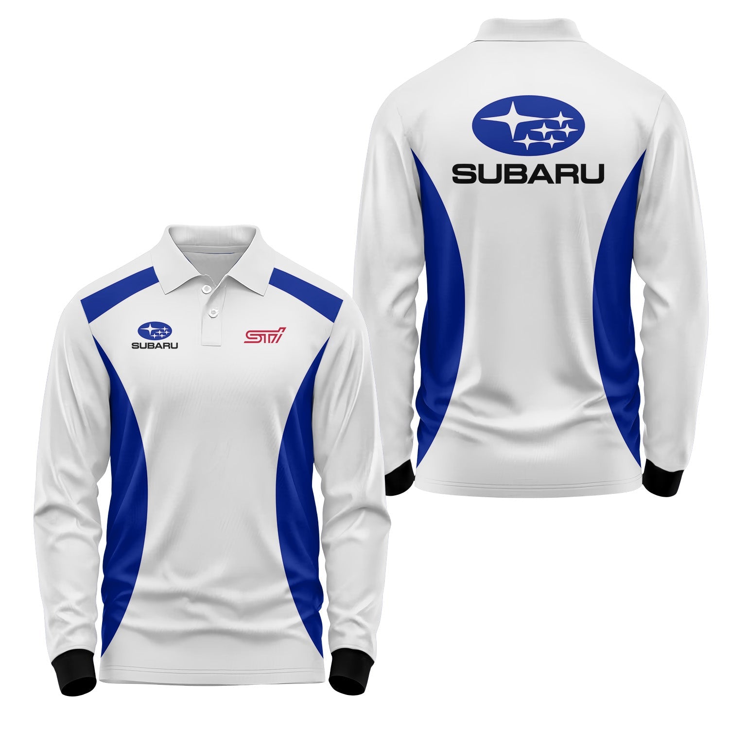 Subaru Long Sleeve Polo USPL933