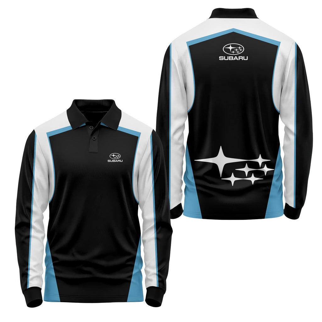 Subaru Long Sleeve Polo USPL930