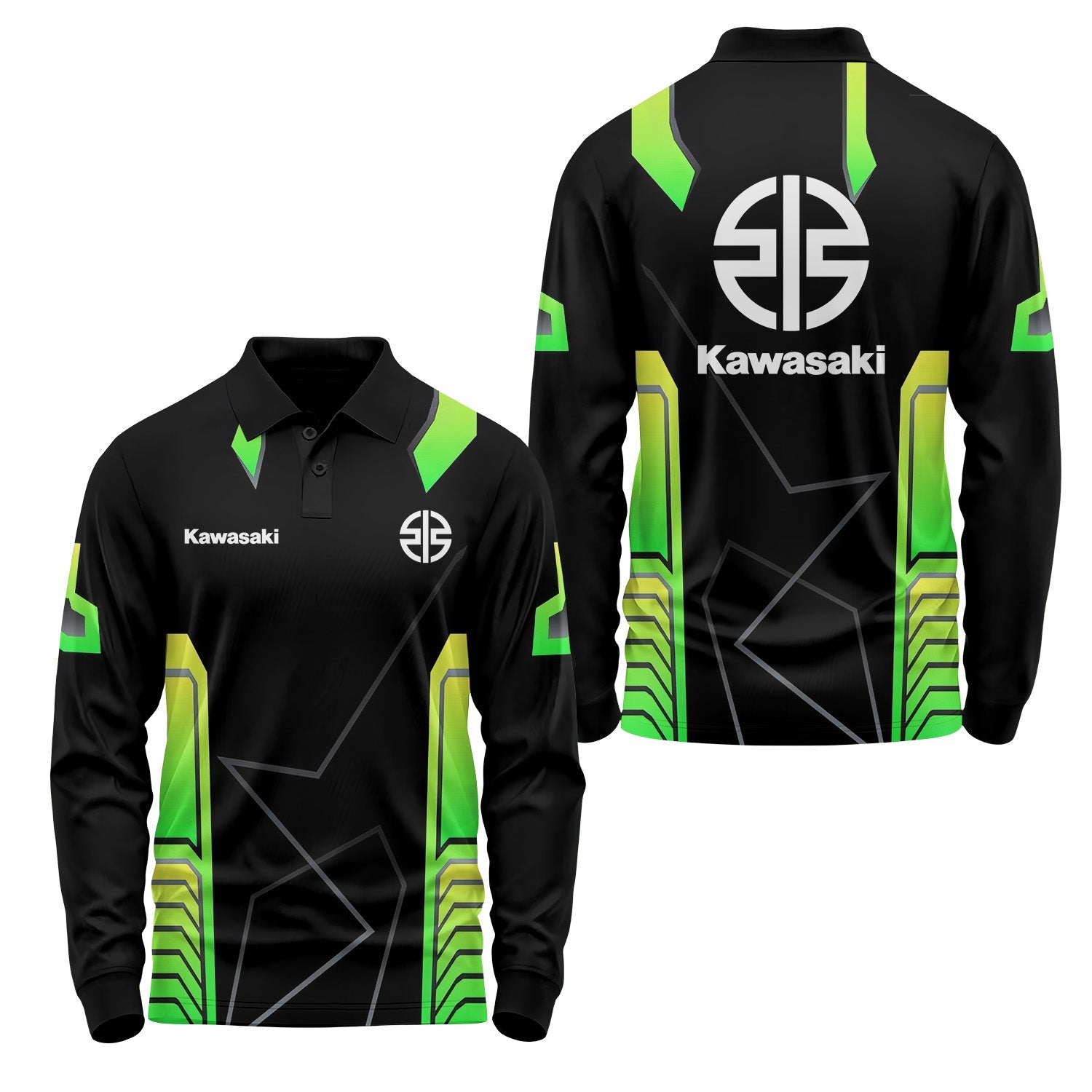 Kawasaki Long Sleeve Polo USPL929