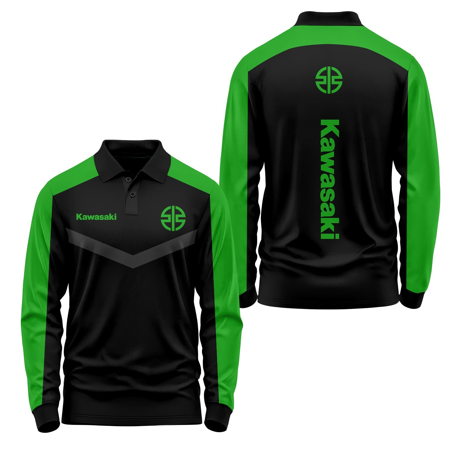 Kawasaki Long Sleeve Polo USPL924
