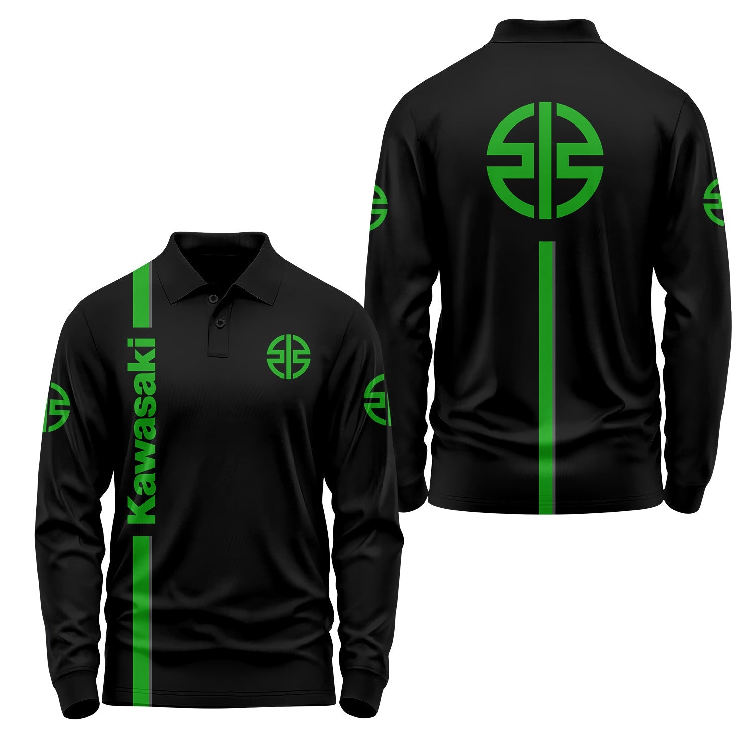 Kawasaki Long Sleeve Polo USPL920