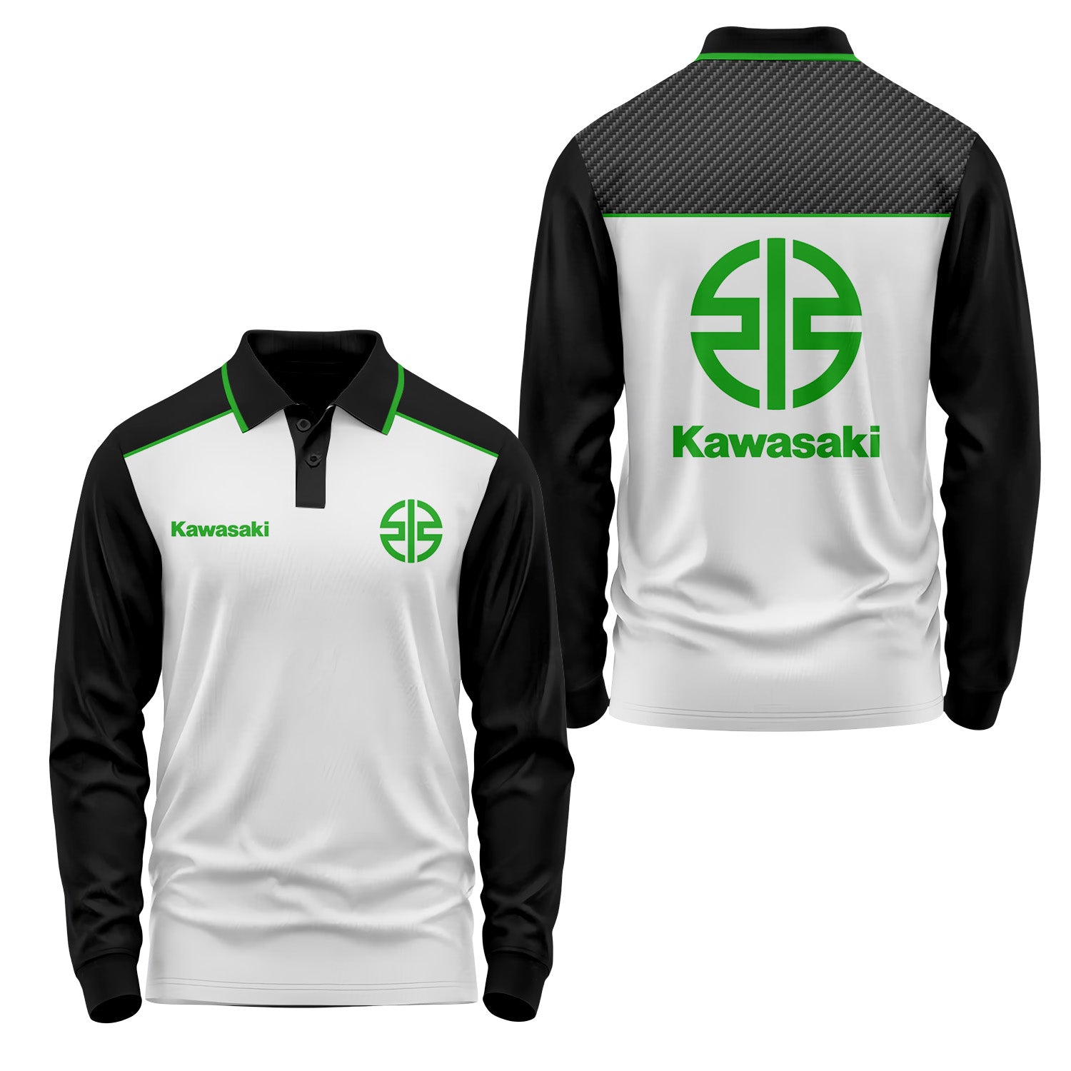 Kawasaki Long Sleeve Polo USPL923