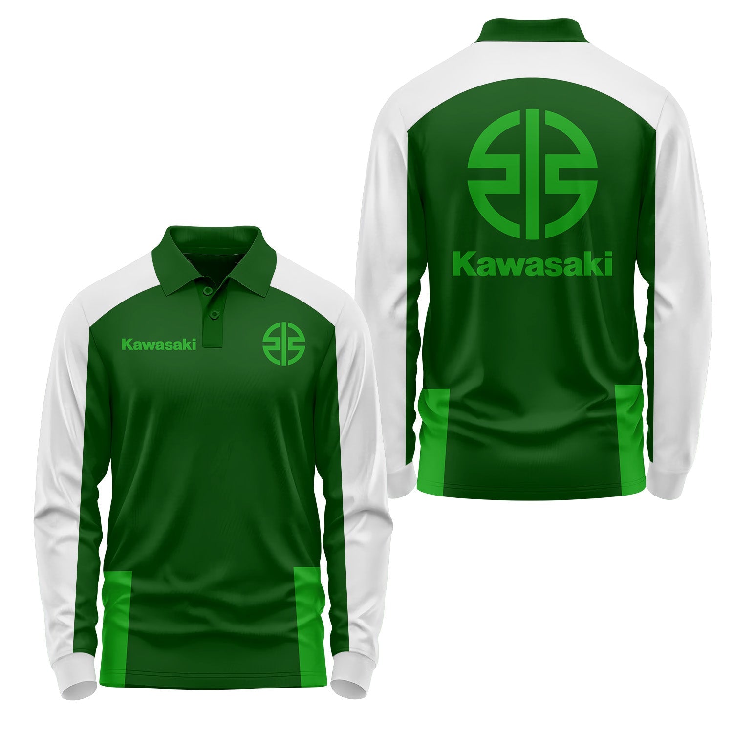 Kawasaki Long Sleeve Polo USPL919