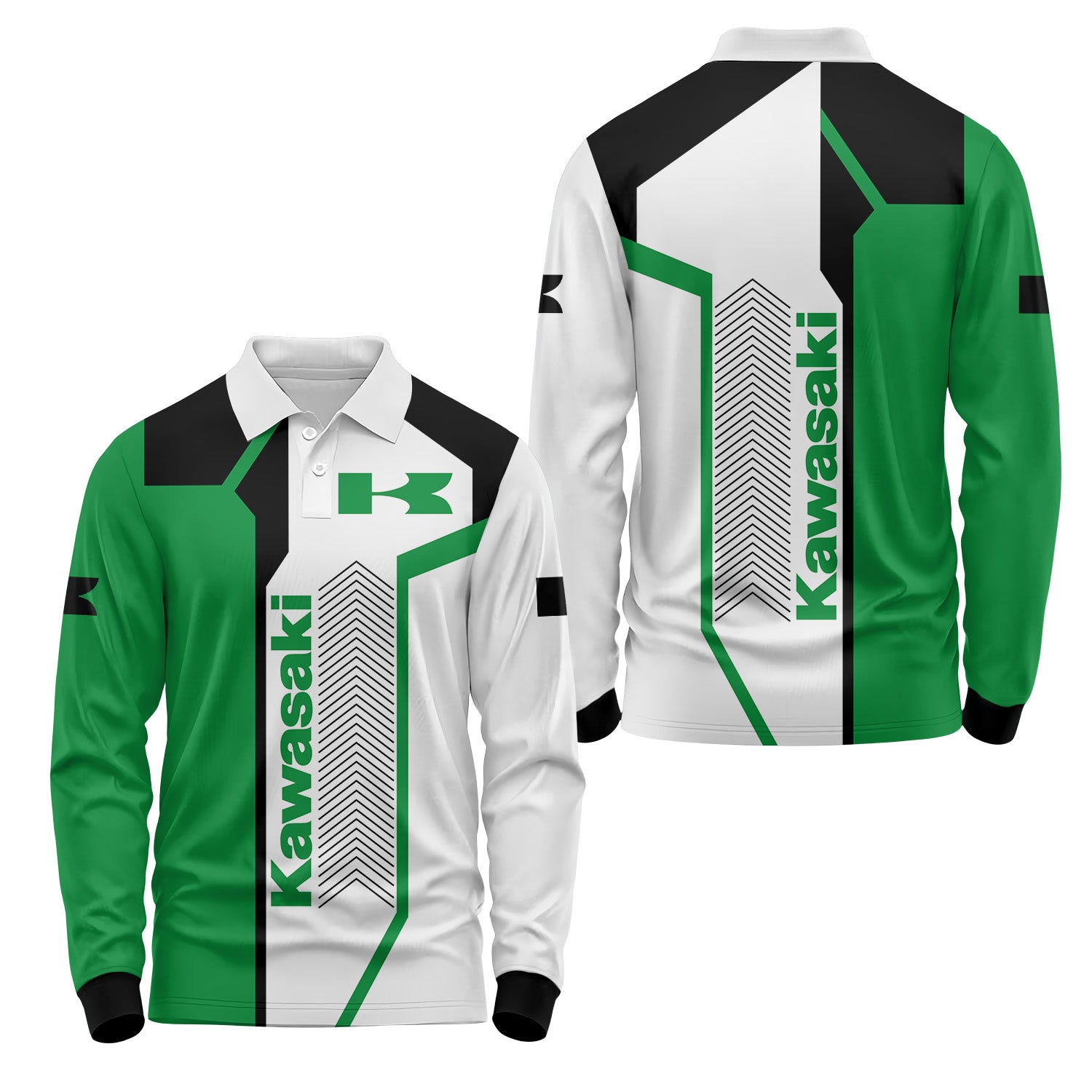 Kawasaki Long Sleeve Polo USPL899
