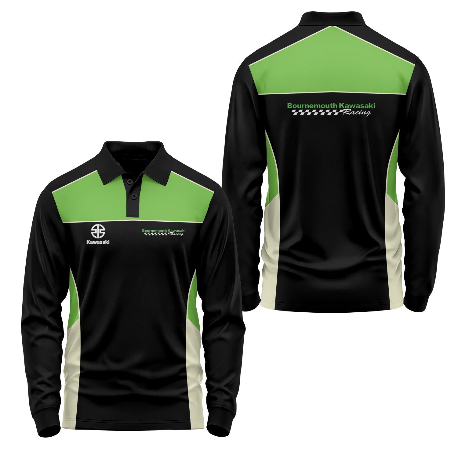 Kawasaki Long Sleeve Polo USPL878