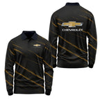 Chevrolet Long Sleeve Polo USPL1005
