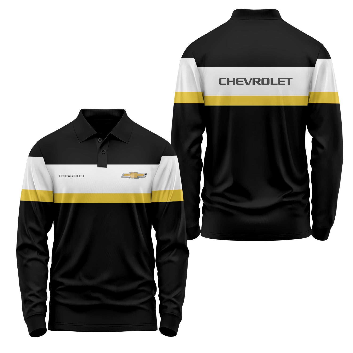Chevrolet Long Sleeve Polo USPL1027