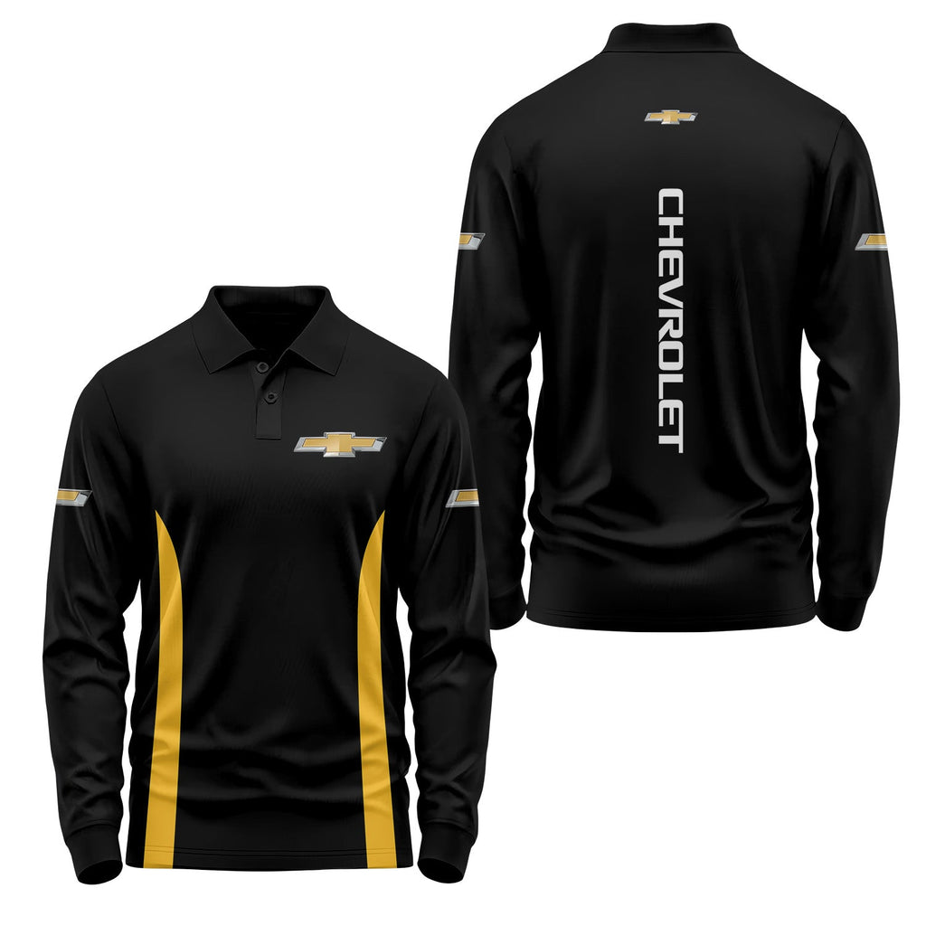 Chevrolet Long Sleeve Polo USPL1026