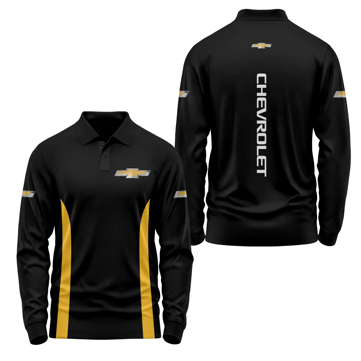 Chevrolet Long Sleeve Polo USPL1026