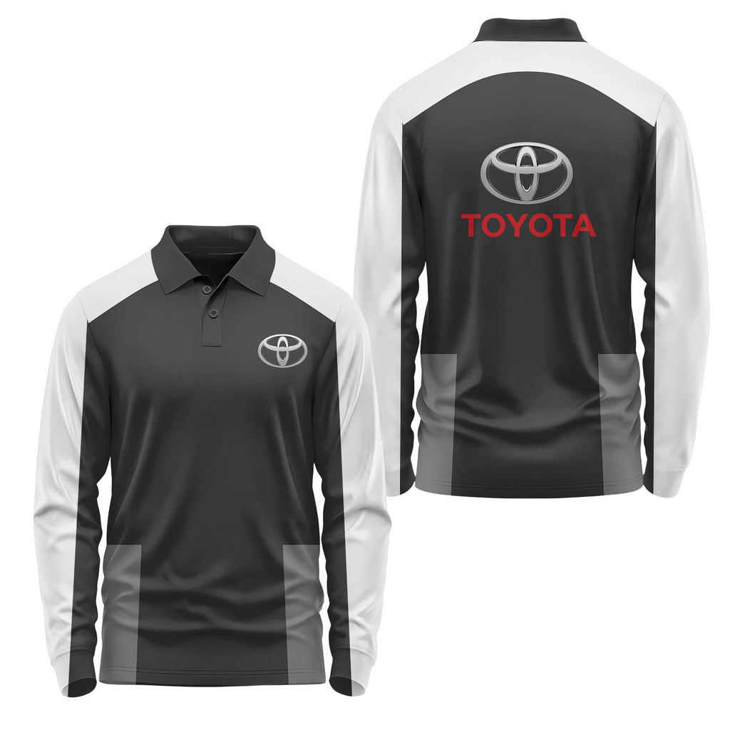 Toyota Long Sleeve Polo USPL853