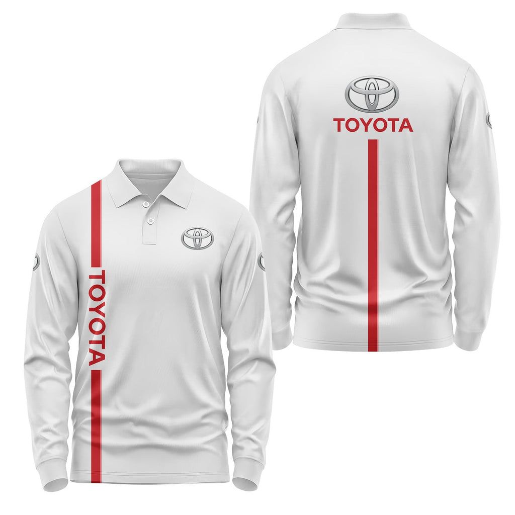 Toyota Long Sleeve Polo USPL858