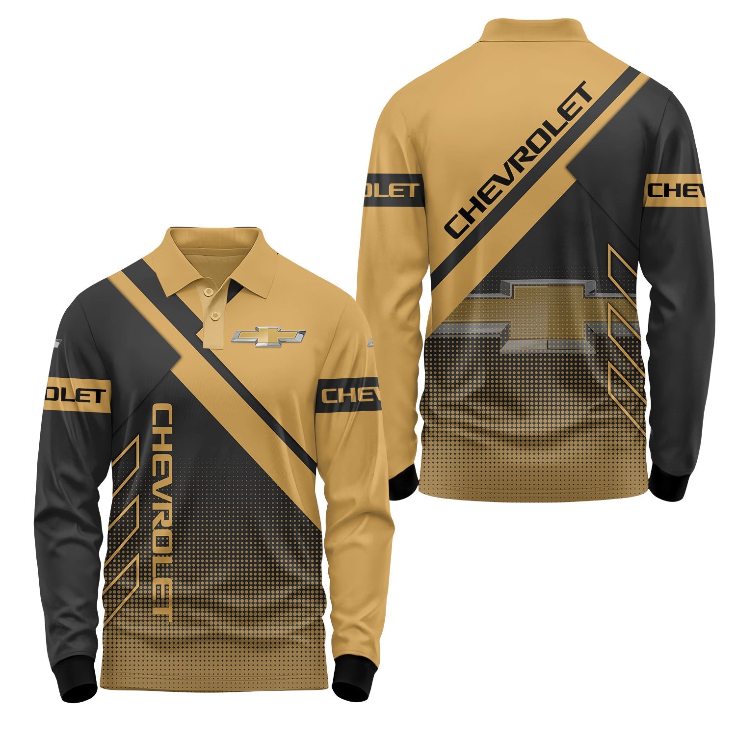 Chevrolet Long Sleeve Polo USPL1002