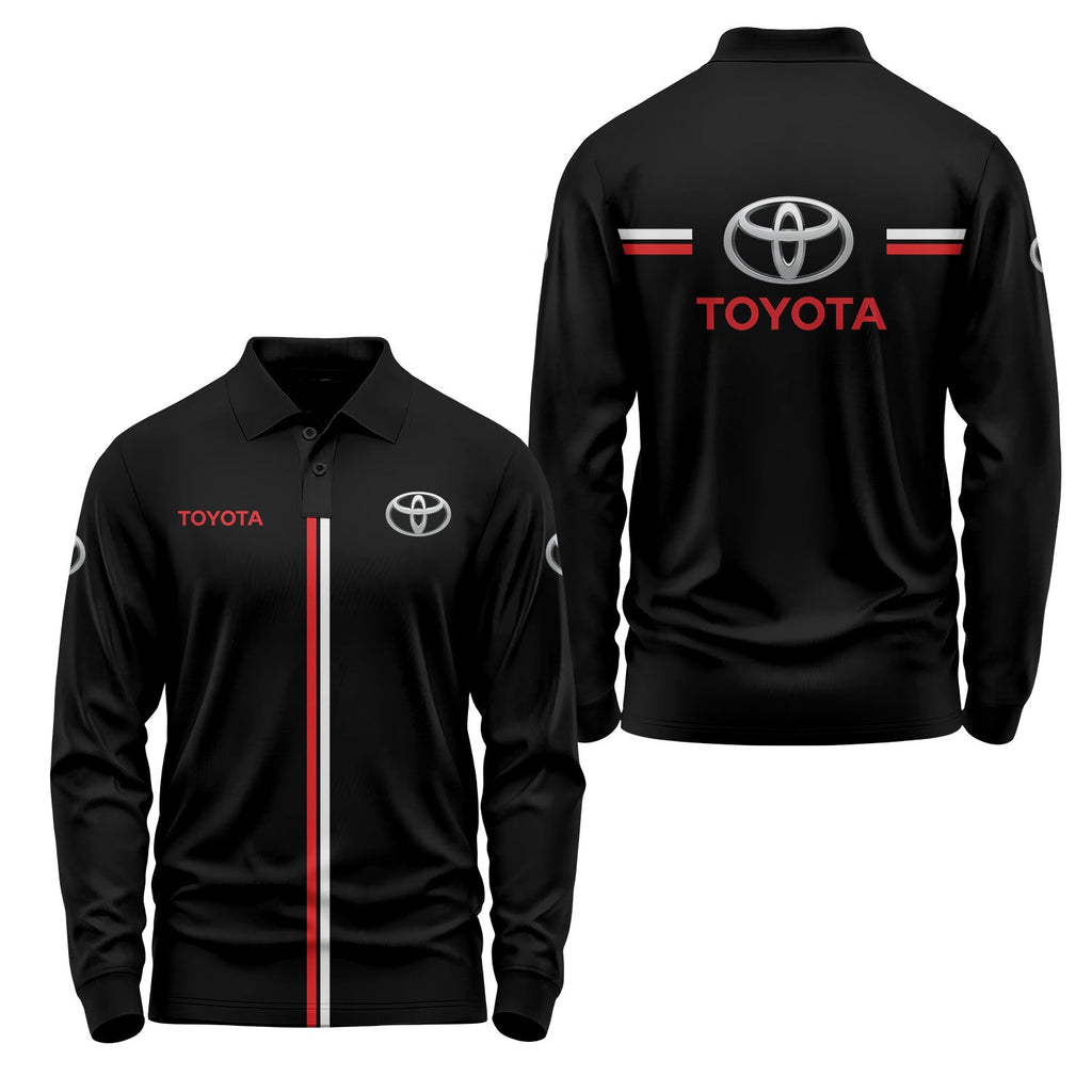 Toyota Long Sleeve Polo USPL854