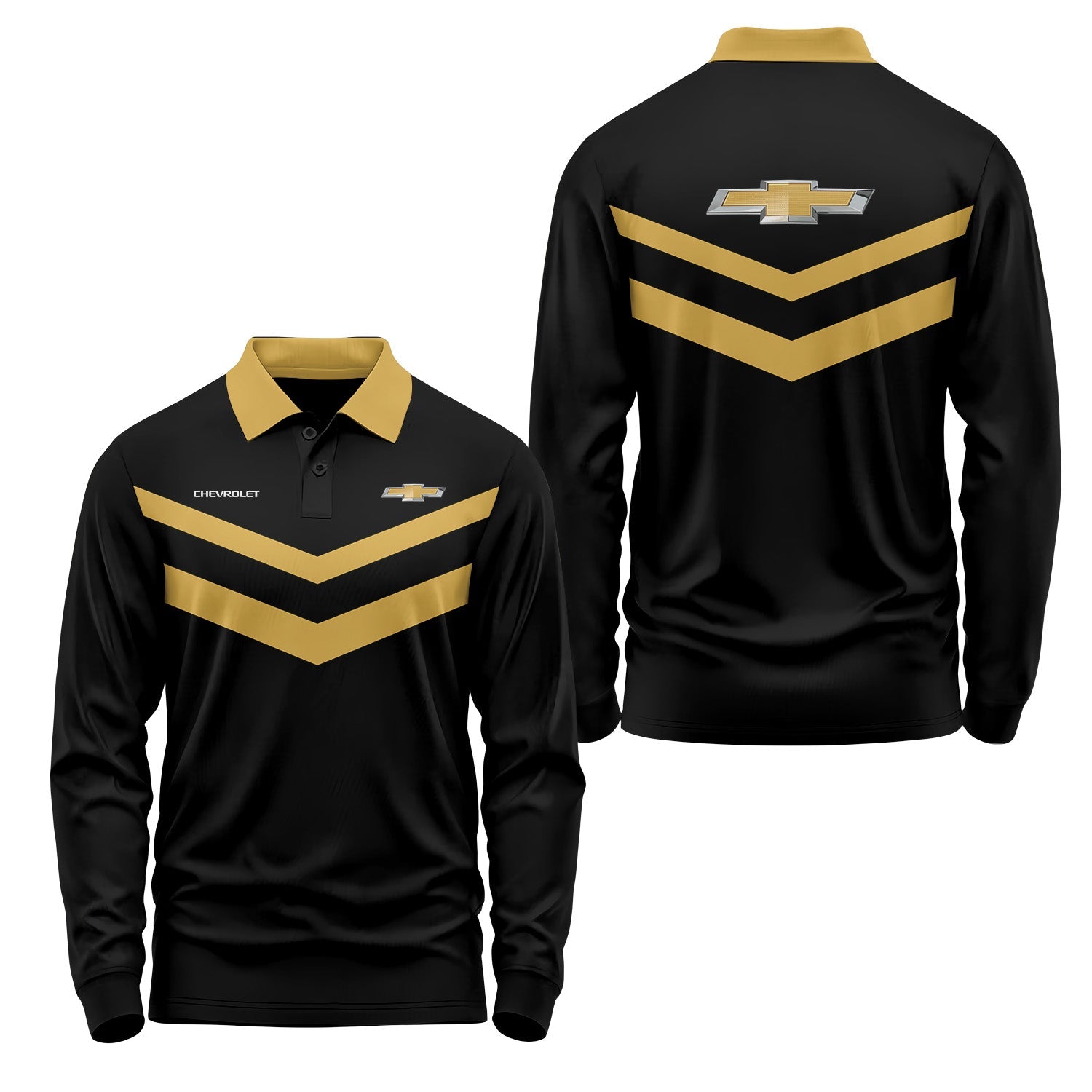 Chevrolet Long Sleeve Polo USPL1020