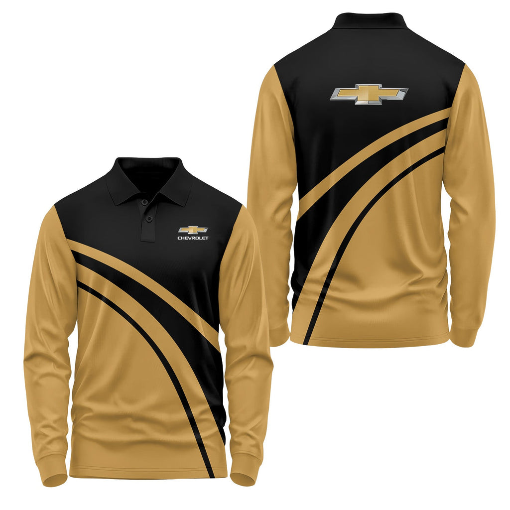 Chevrolet Long Sleeve Polo USPL1021