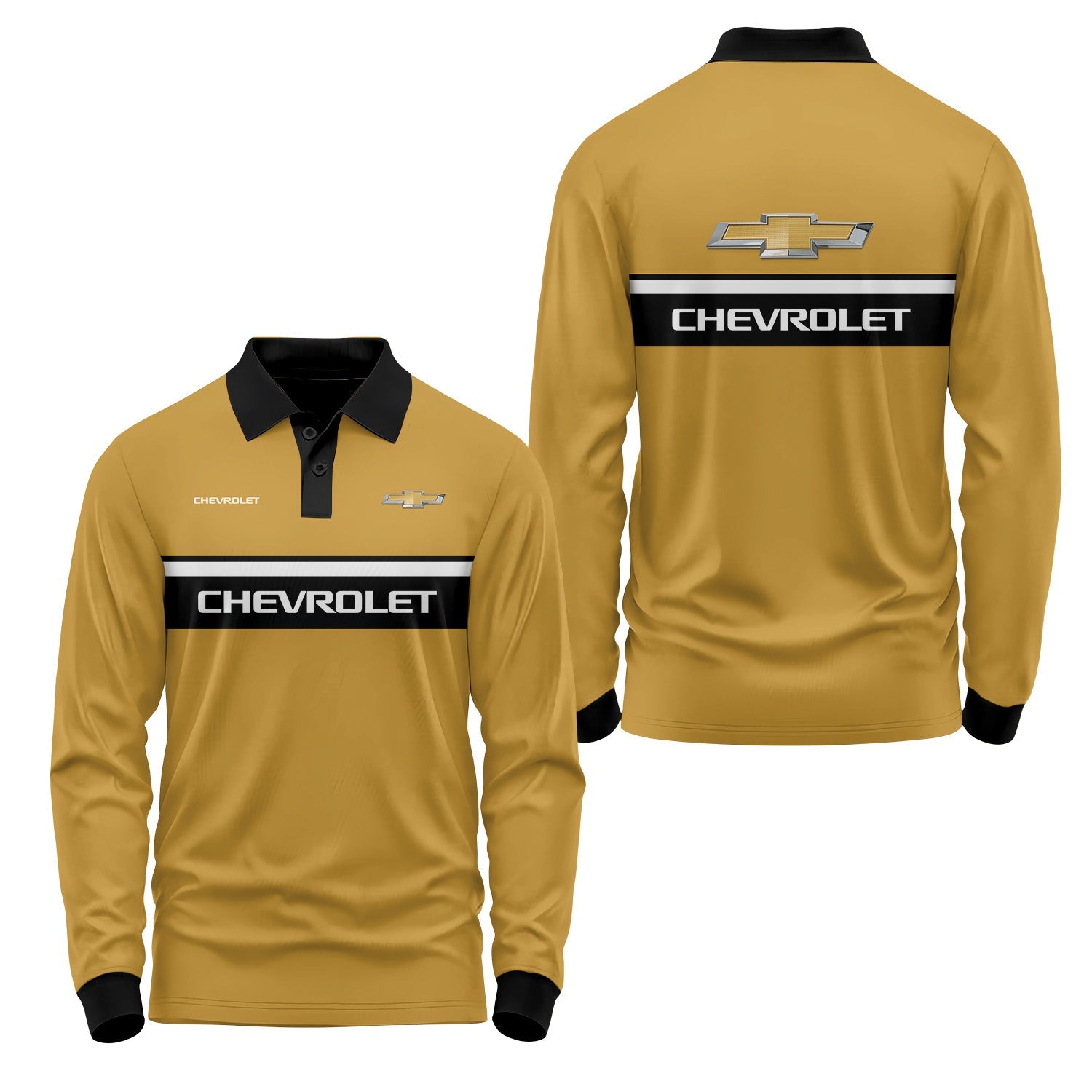 Chevrolet Long Sleeve Polo USPL1031