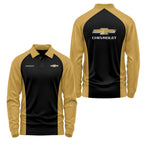 Chevrolet Long Sleeve Polo USPL1019