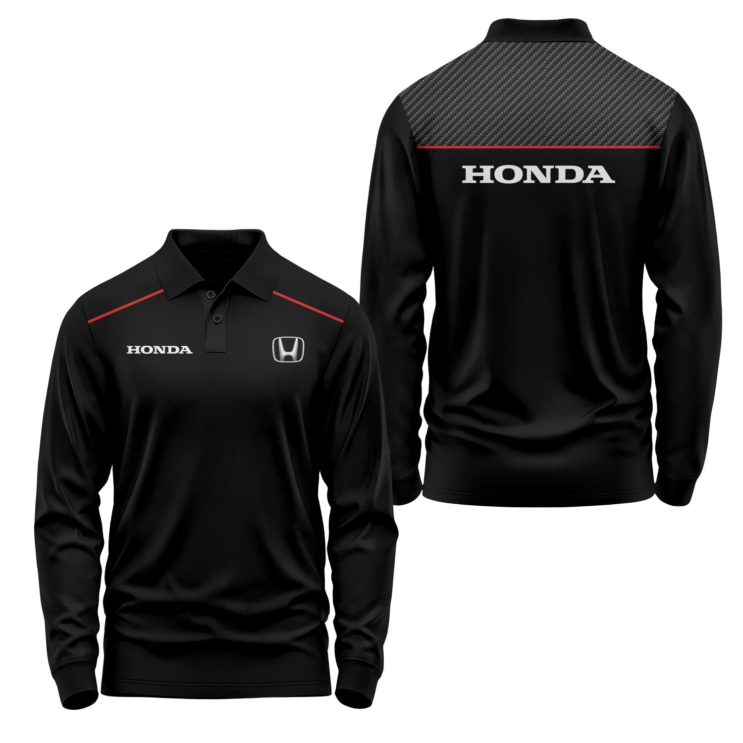 Honda Long Sleeve Polo USPL1087