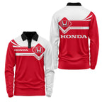 Honda Long Sleeve Polo USPL1095