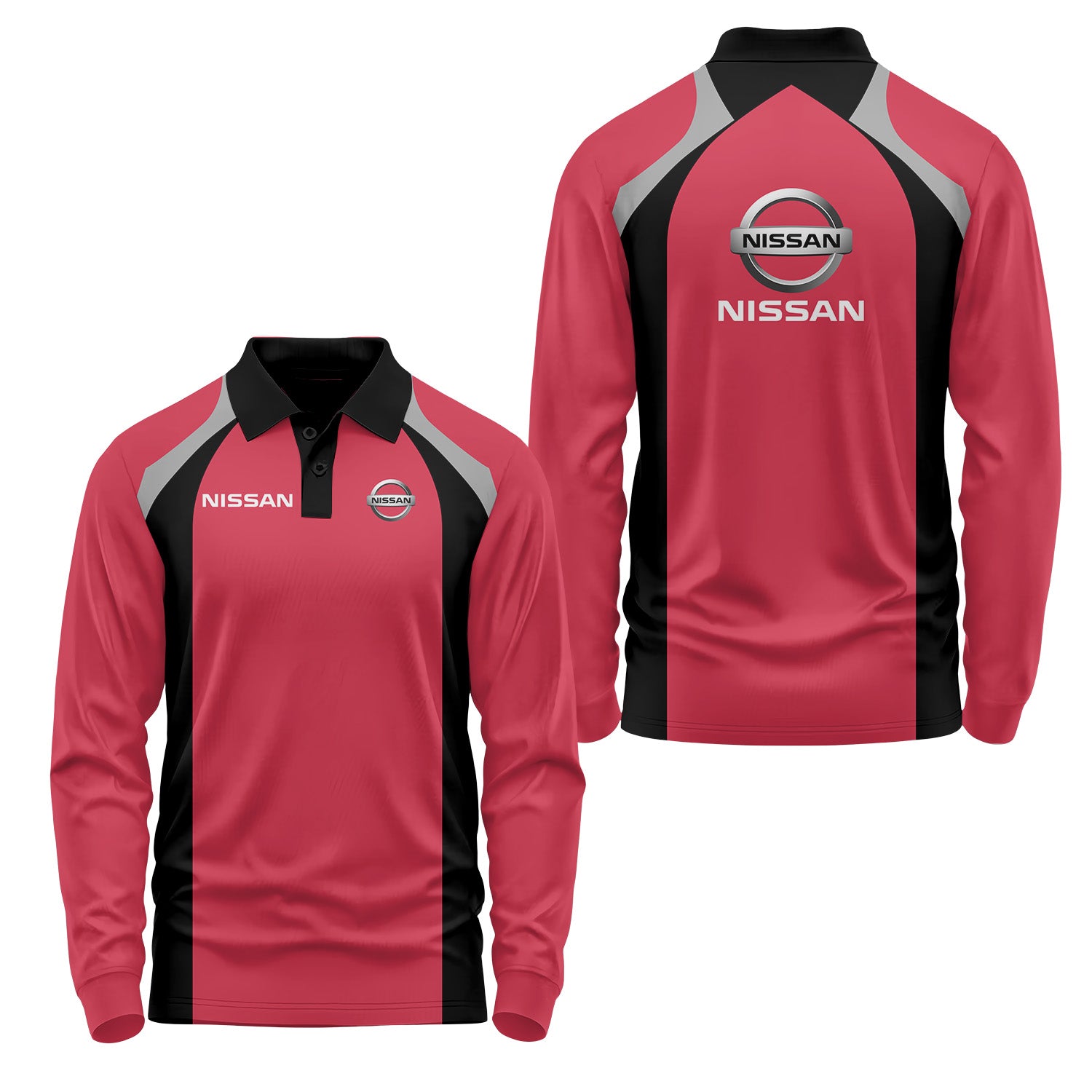 Nissan Long Sleeve Polo USPL1103