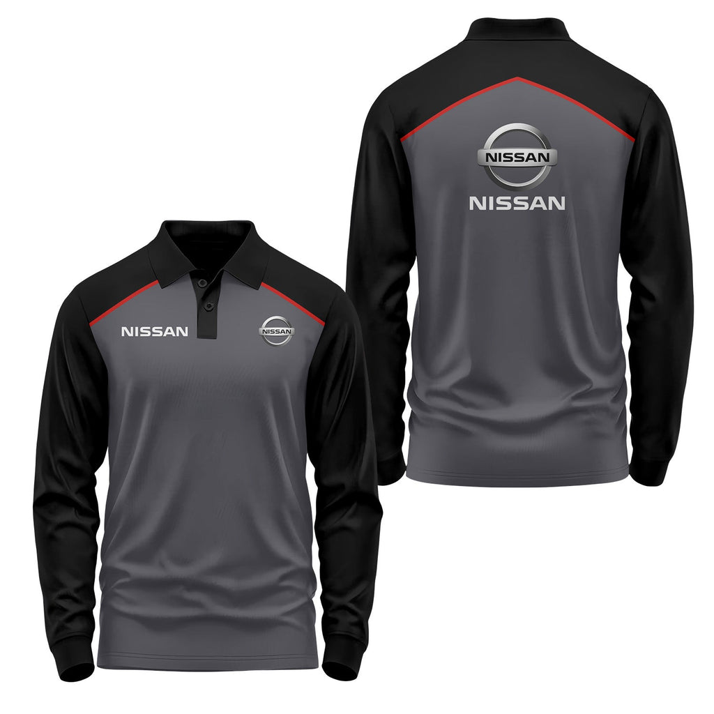 Nissan Long Sleeve Polo USPL1101
