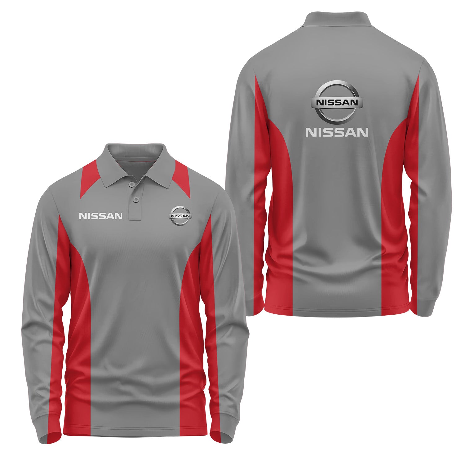 Nissan Long Sleeve Polo USPL1104