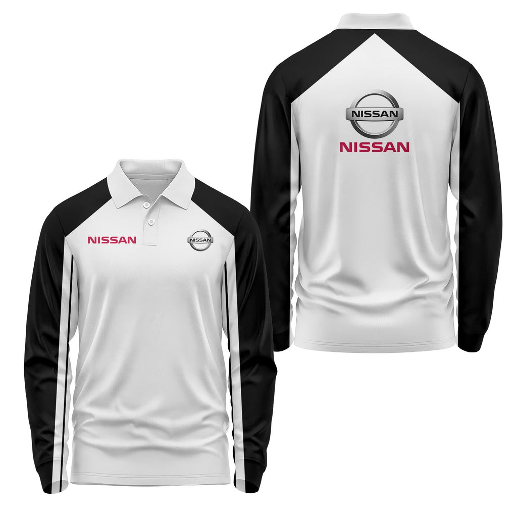 Nissan Long Sleeve Polo USPL1106