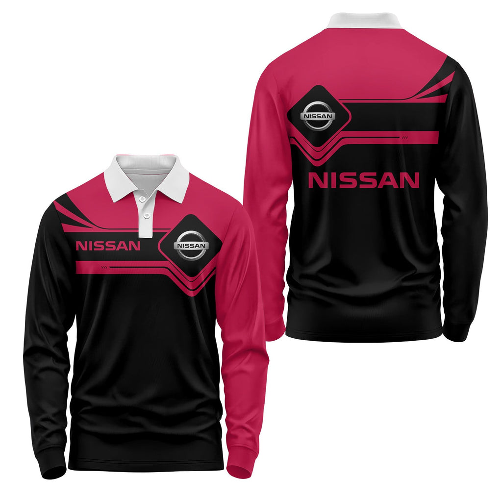Nissan Long Sleeve Polo USPL1141