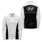 Hyundai Long Sleeve Polo USPL1201